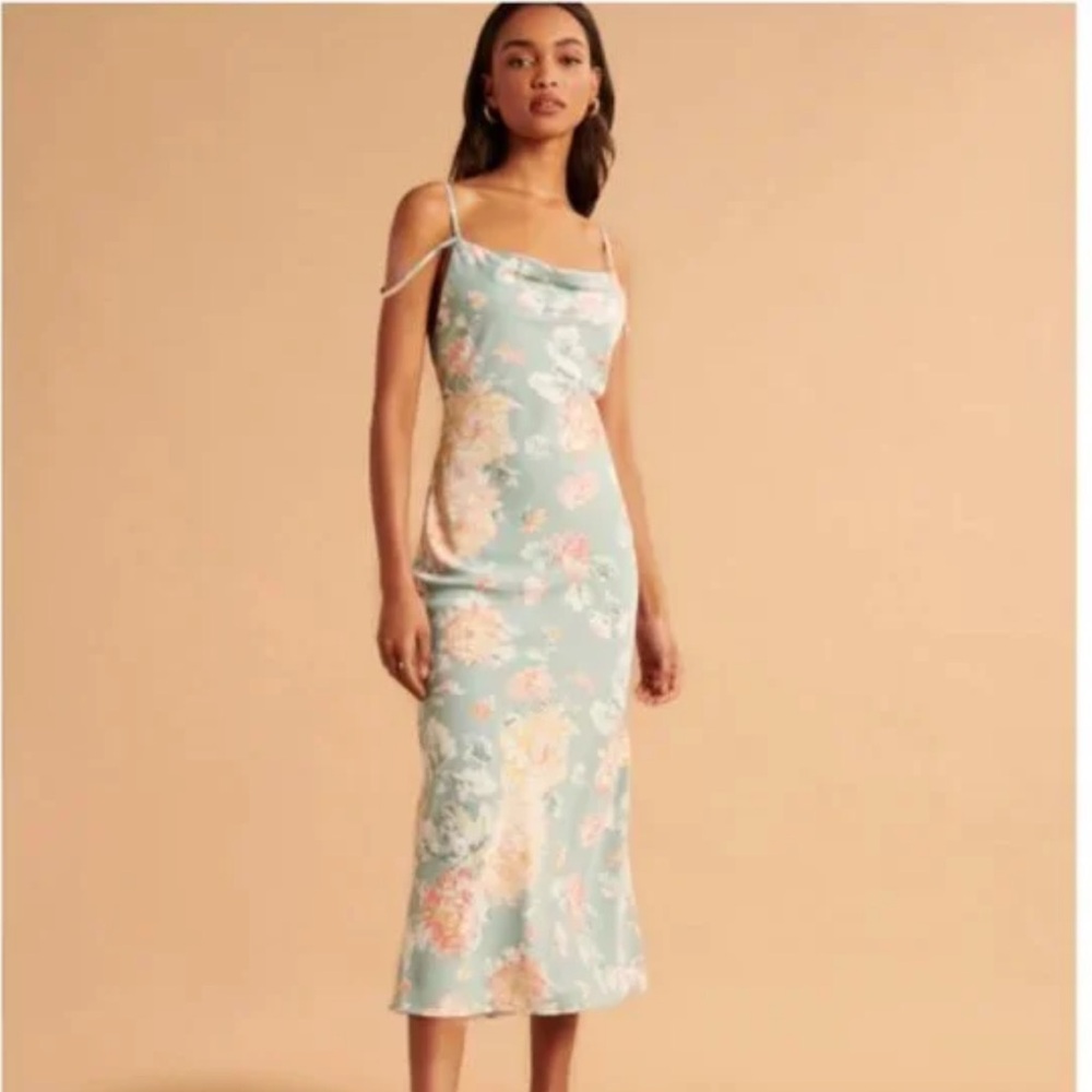 Abercrombie Cowl Neck Slip Dress